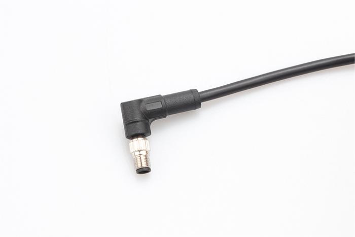 M5注塑型彎頭式公航空插頭