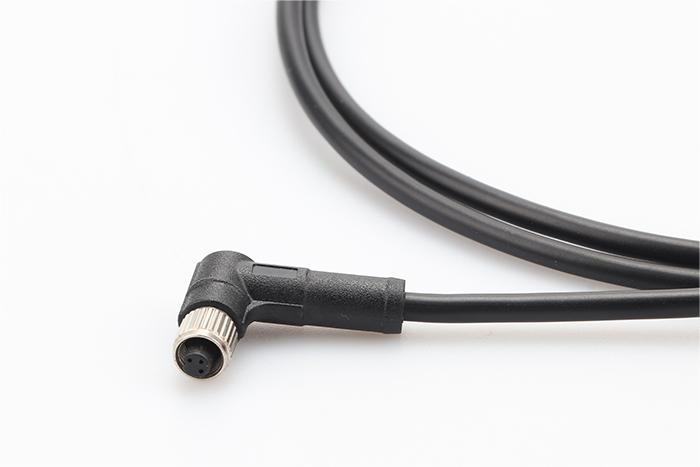 M5注塑型彎頭式母航空插頭